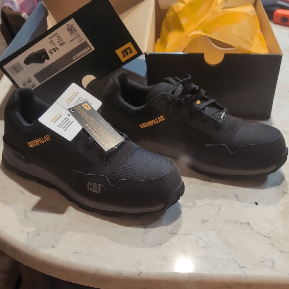 Caterpillar Men's Black Composite Toe Shoe